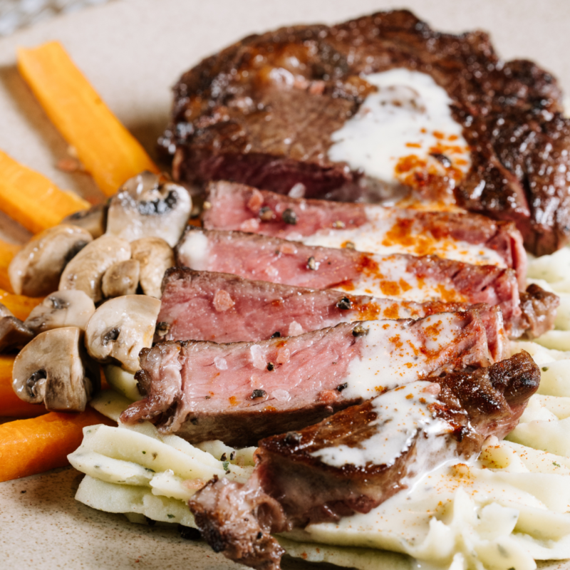 TRUFFLE CREAM RIB EYE